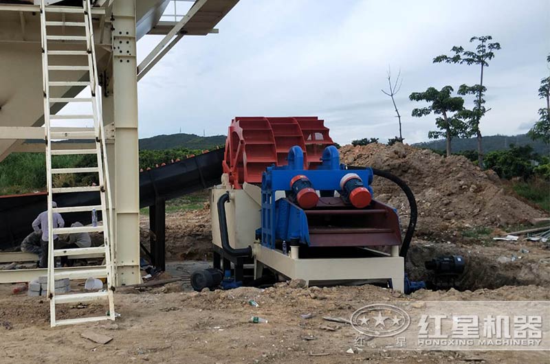細(xì)沙回收機(jī)安裝現(xiàn)場 細(xì)沙回收機(jī)安裝現(xiàn)場