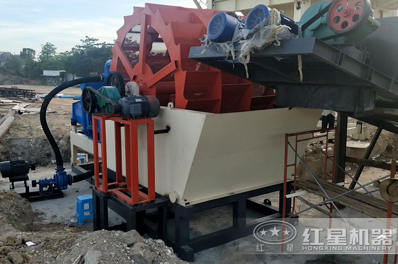 洗砂機(jī)安裝現(xiàn)場(chǎng)圖片 洗砂機(jī)安裝現(xiàn)場(chǎng)圖片