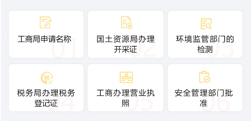 人工制砂廠手續(xù)辦理流程 人工制砂廠手續(xù)辦理流程