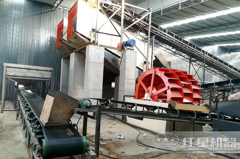 洗砂機(jī)生產(chǎn)現(xiàn)場(chǎng) 洗砂機(jī)生產(chǎn)現(xiàn)場(chǎng)