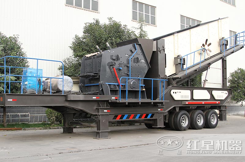 輪胎式移動制砂機(jī) 輪胎式移動制砂機(jī)