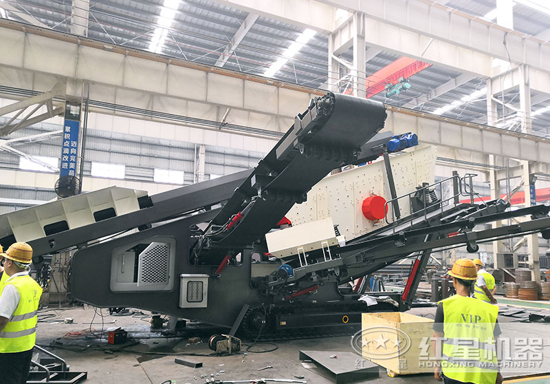 履帶式移動篩分機(jī) 履帶式移動篩分機(jī)