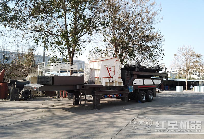 小型移動破碎沙石機 小型移動破碎沙石機